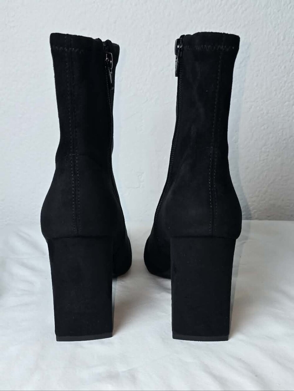 Wild Pair Iloise Pointed-Toe Block-Heel Dress Booties,  - Black - Picture 6 of 8